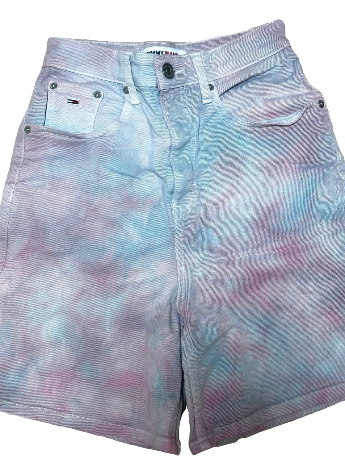 타미진스 타이다이 데님 숏 팬츠 상품이미지1