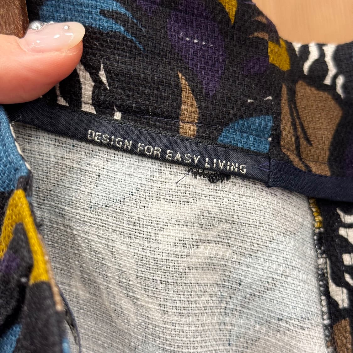 막스마라 와이드 크롭 팬츠 하이웨스트 플로럴 아트워크 패턴 디테일 상품이미지7