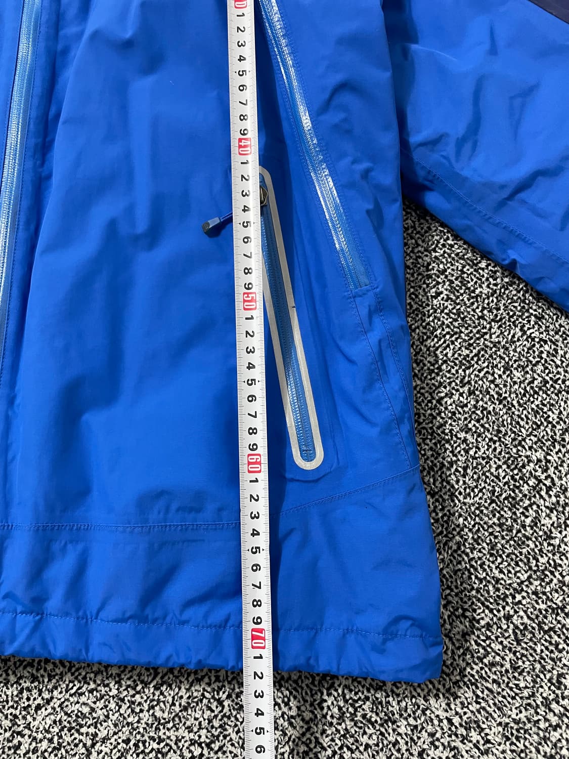 빈티지9. 노스페이스 하이벤트 블루 네이비 배색 바람막이 윈드브레이커 상품이미지8