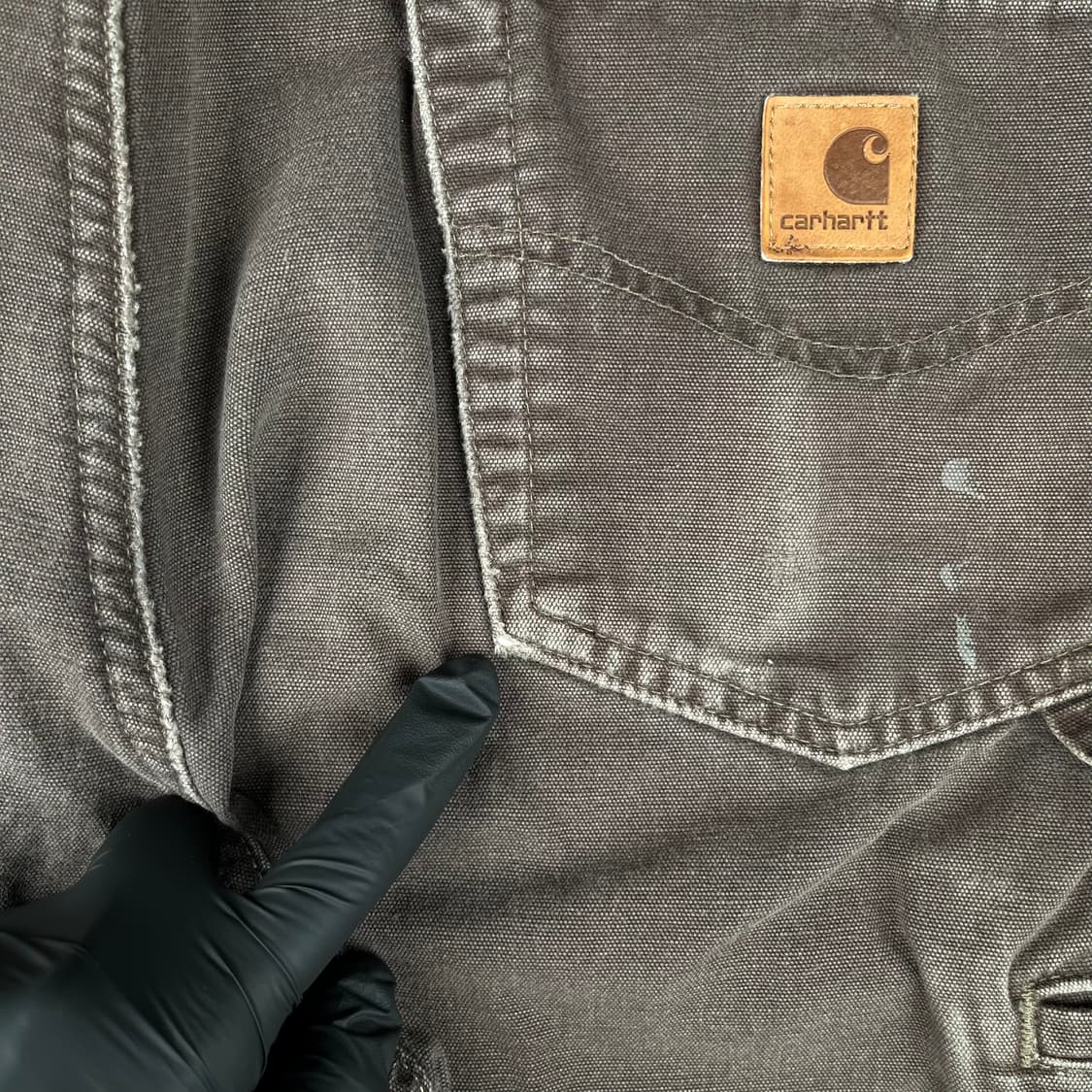 칼하트 다크브라운 카펜터 팬츠 B159DKB 상품이미지9