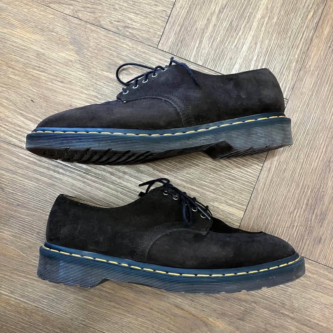 N42 닥터마틴 2046 리펠로 스웨이드 구두 다크브라운 상품이미지3