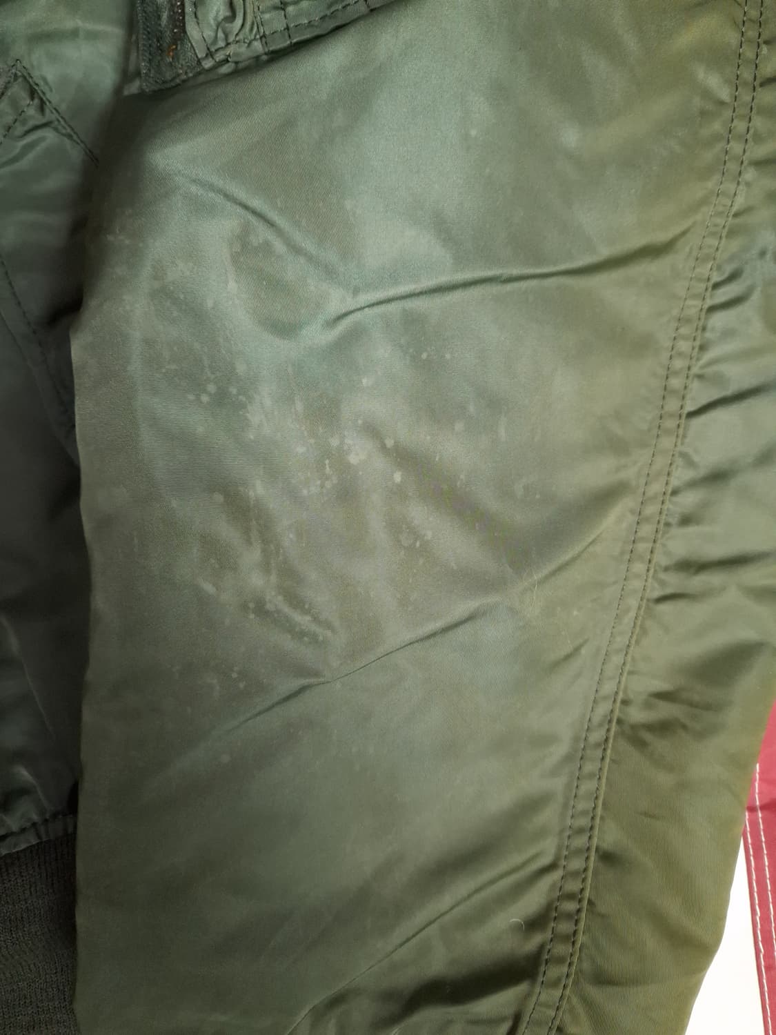 오리지날 미국제조 알파사 미공군 민수용 MA-1 항공자켓 상품이미지5