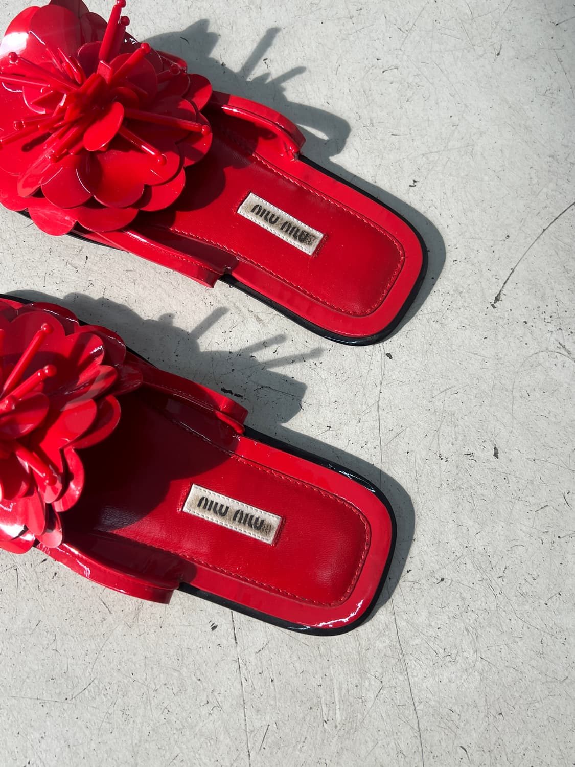 미우미우 플라워 타비 샌들 상품이미지5