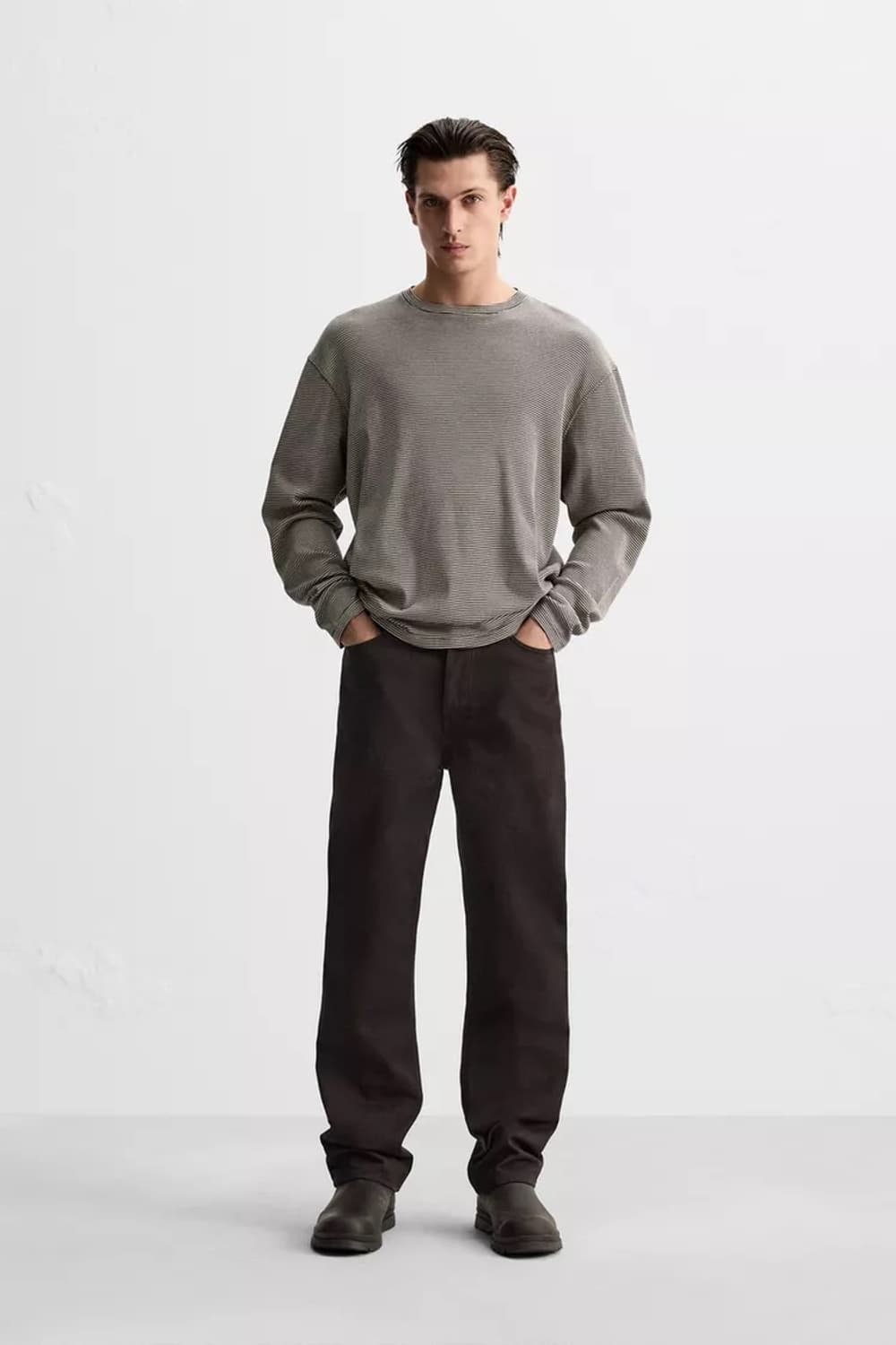 자라 오리진 브라운진  상품이미지1