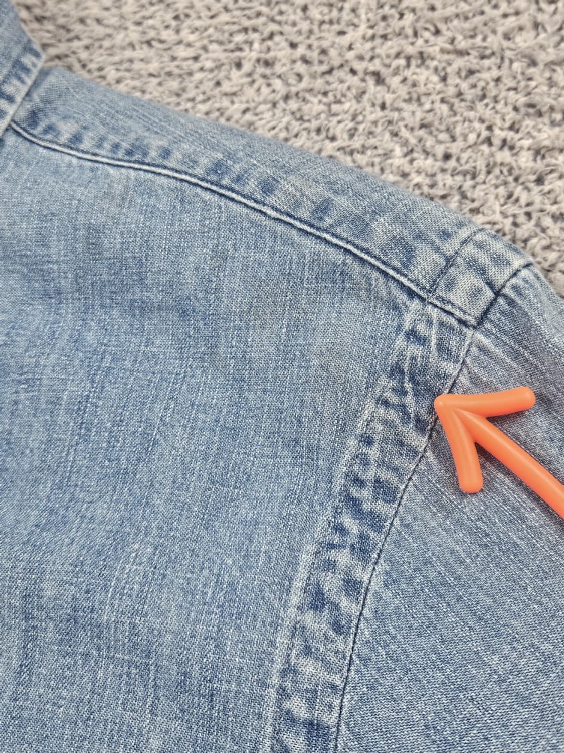 폴로랄프로렌 데님 베이직 셔츠 ( M ) / 10568 상품이미지8