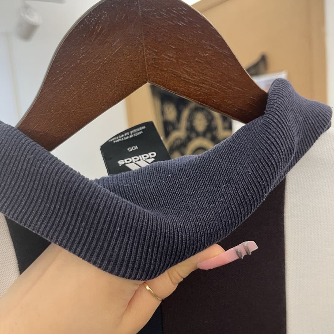 아디다스 올드스쿨 레트로 스트라이프 져지 집업 105 C12427 상품이미지10
