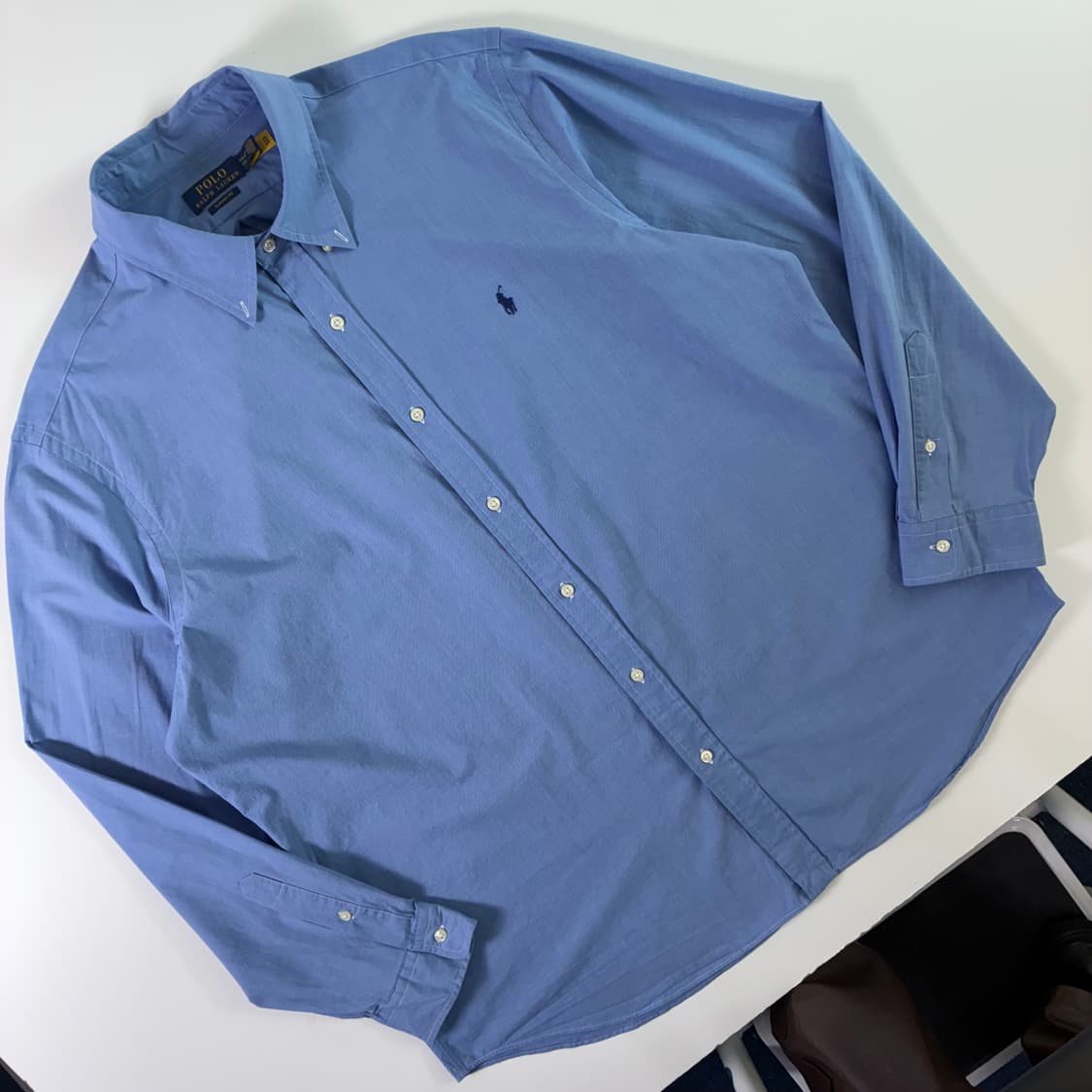Polo  폴로 랄프로렌 신형 자수 코튼 소라 빅셔츠  상품이미지2