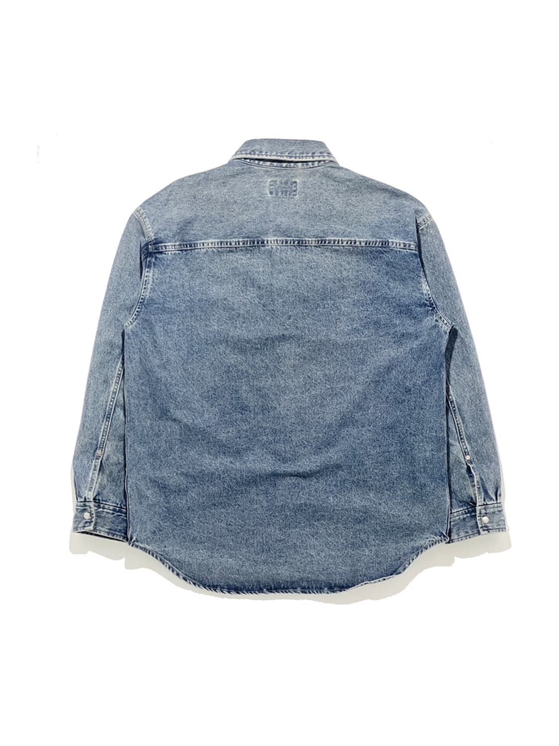 Mind Bridge Pocket Washed Denim Shirt 상품이미지2