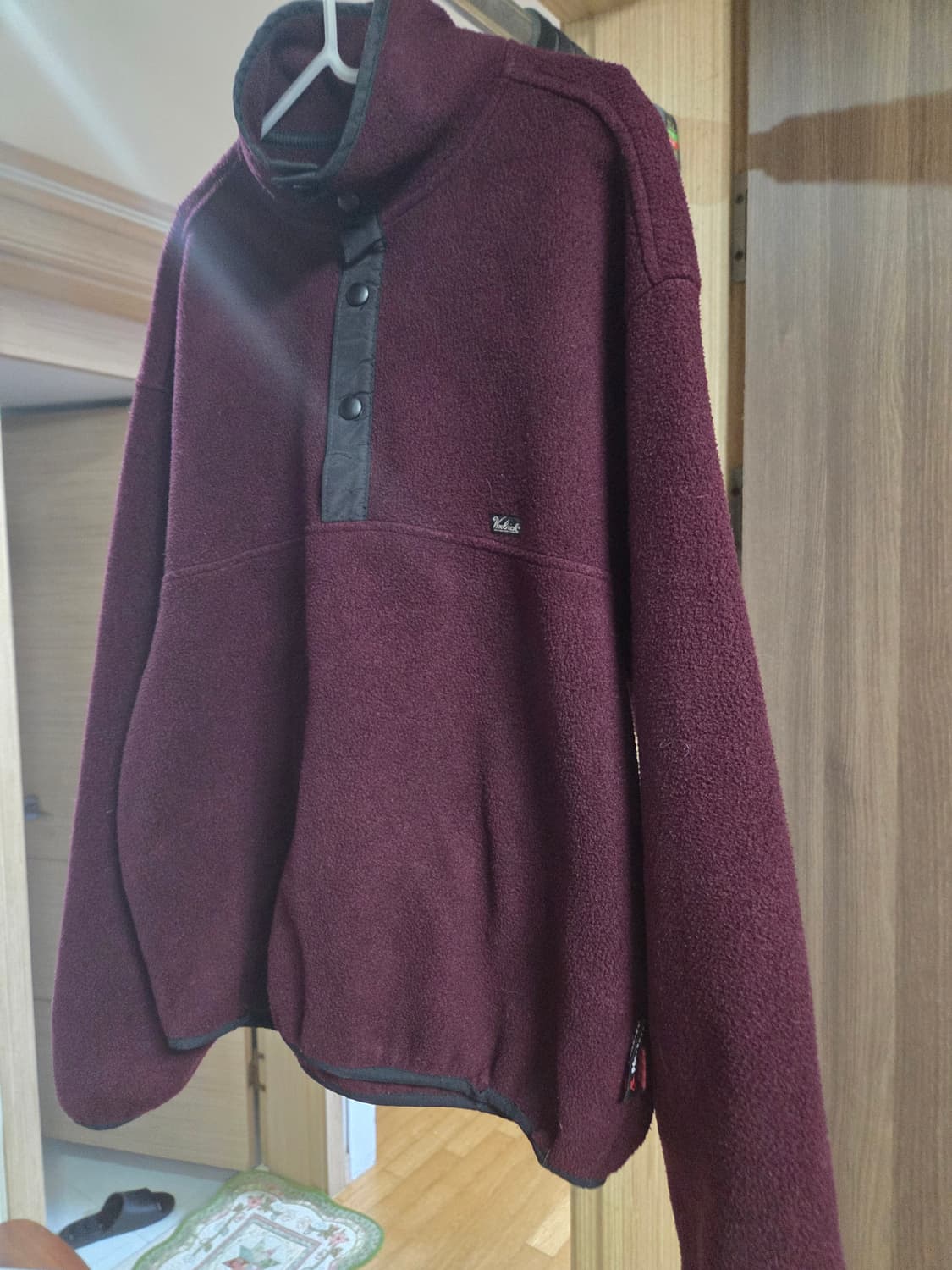 울리치 버건디 플리스 상품이미지1