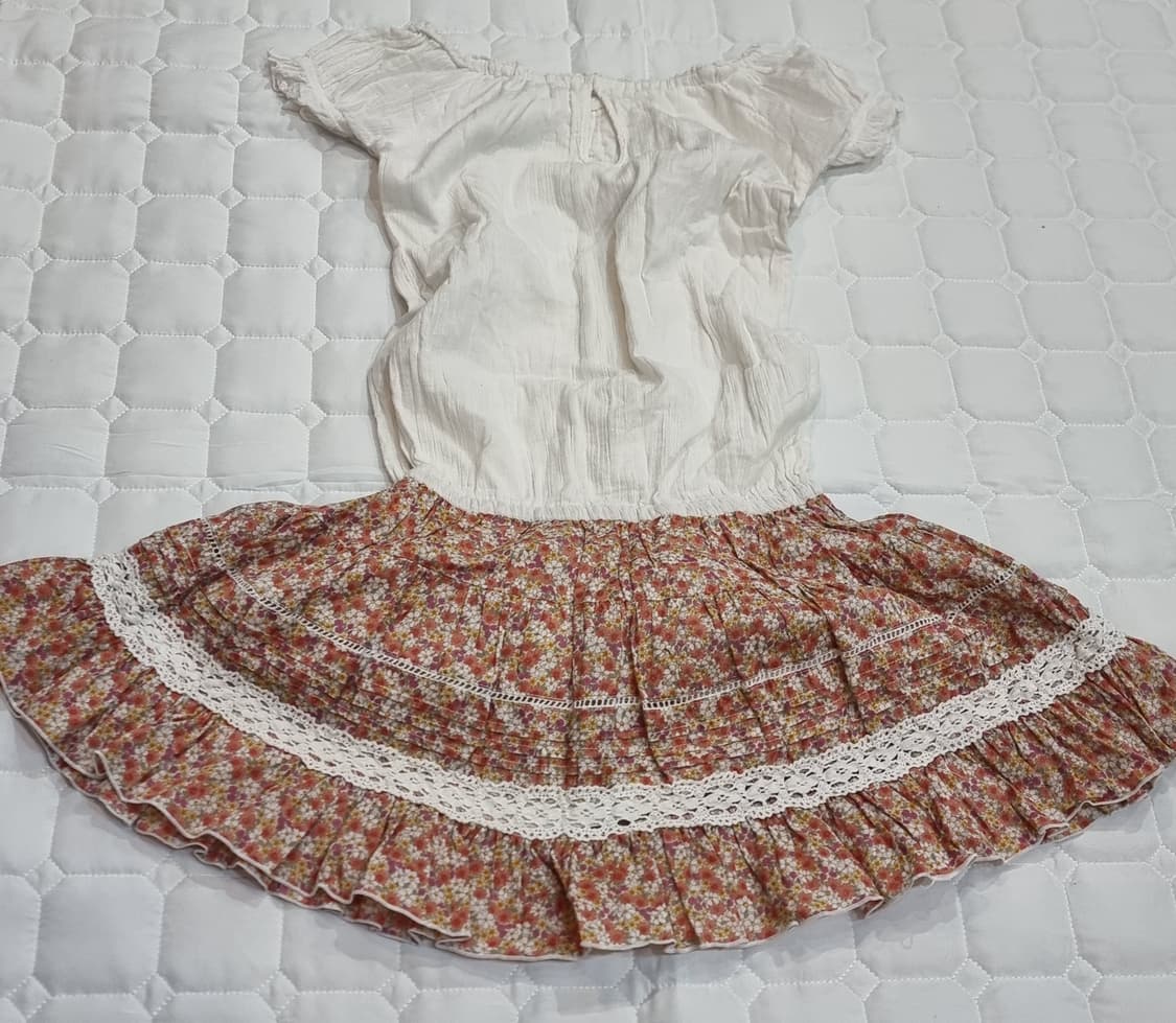 Liz Lisa(리즈리사) 빈티지 플로럴 셋업 원피스 상품이미지6