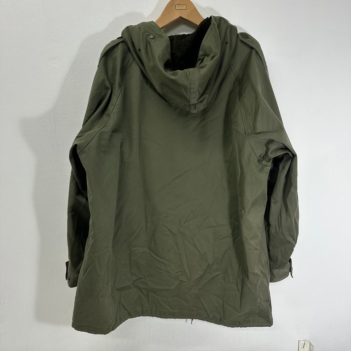 L 양털내피 후드 밀리터리 스웨덴 야상자켓 상품이미지5