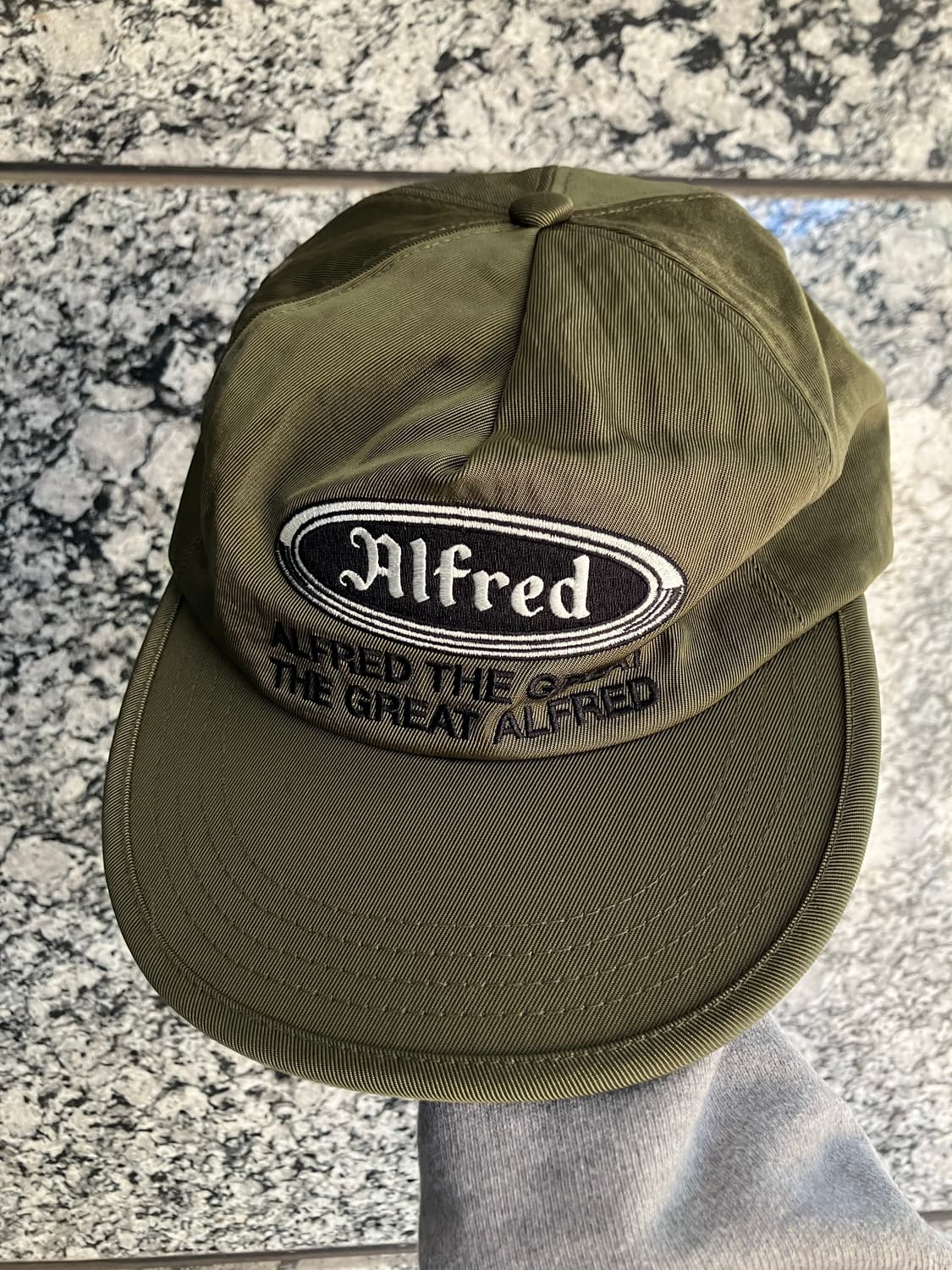 헤리티지플로스 알프레드 사틴 6패널캡 볼캡 모자 카키 상품이미지1