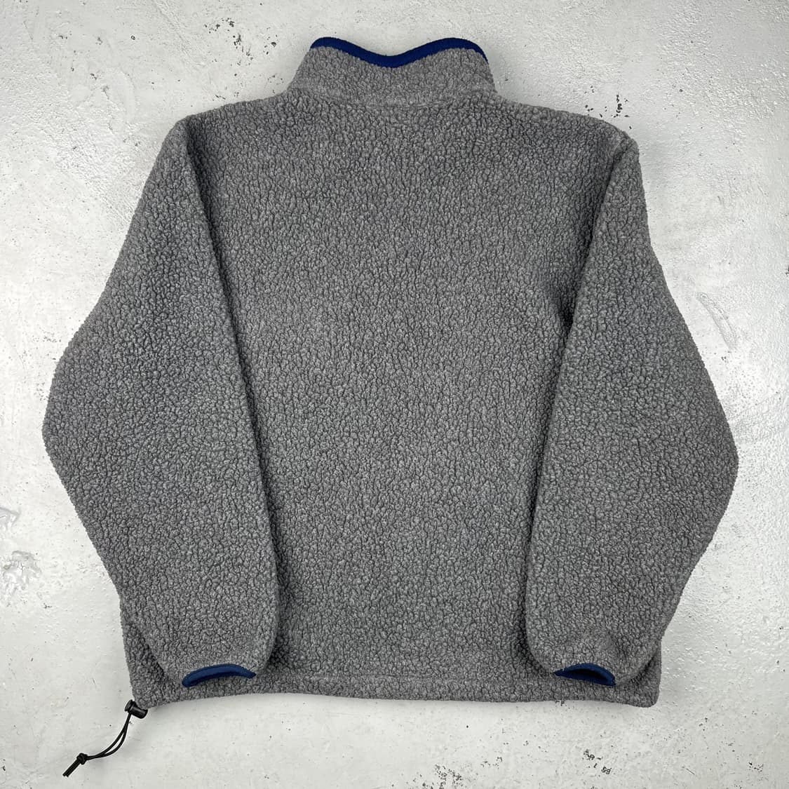 빈티지 LL Bean 하프 집 플리스 그레이 상품이미지3