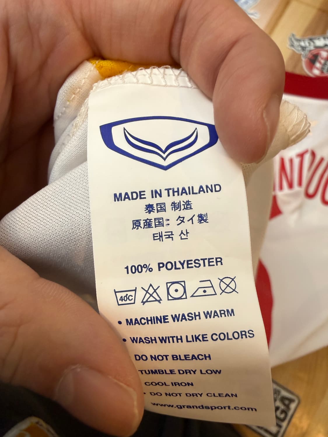 [국내L]2021 베트남 어웨이 유니폼 상품이미지3