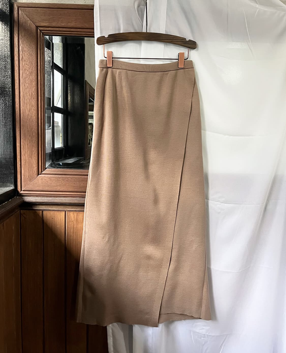 AURALEE wool smooth knit skirt 상품이미지7