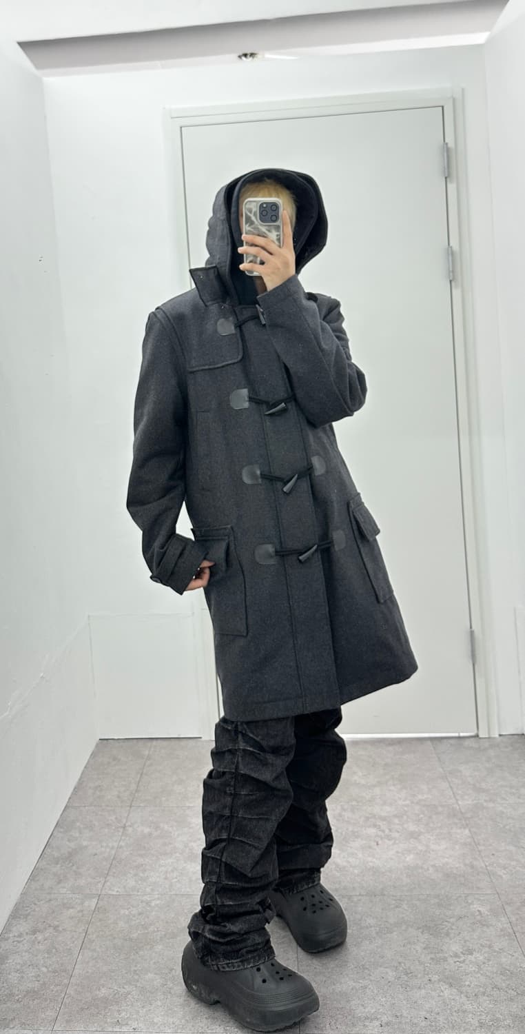 Vintage wool duffle coat 상품이미지2