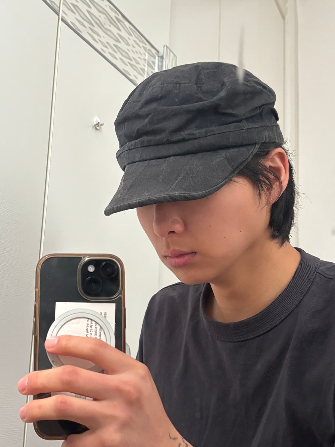 Ca4la 드레이프 와이어 캡 상품이미지2