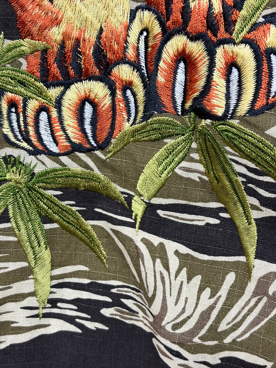 Wacko maria 타이거 자수 카모 퍼티그 자켓 상품이미지2