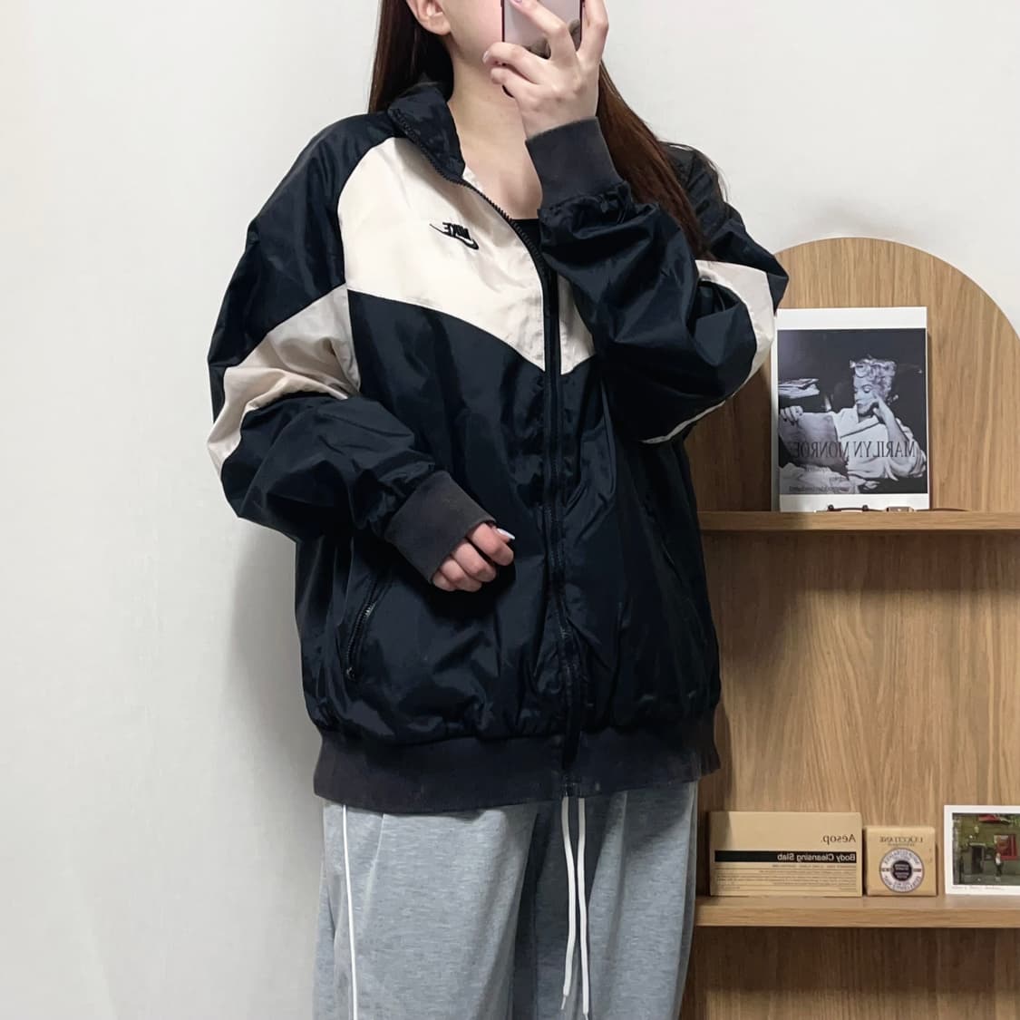 [정품] 나이키 블랙 살구배색 바막 [ XL ] 상품이미지1