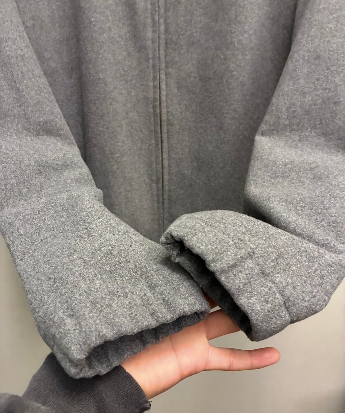 (L)Gramicci 그라미치 울 스윙탑 블루종 자켓 그레이 상품이미지5