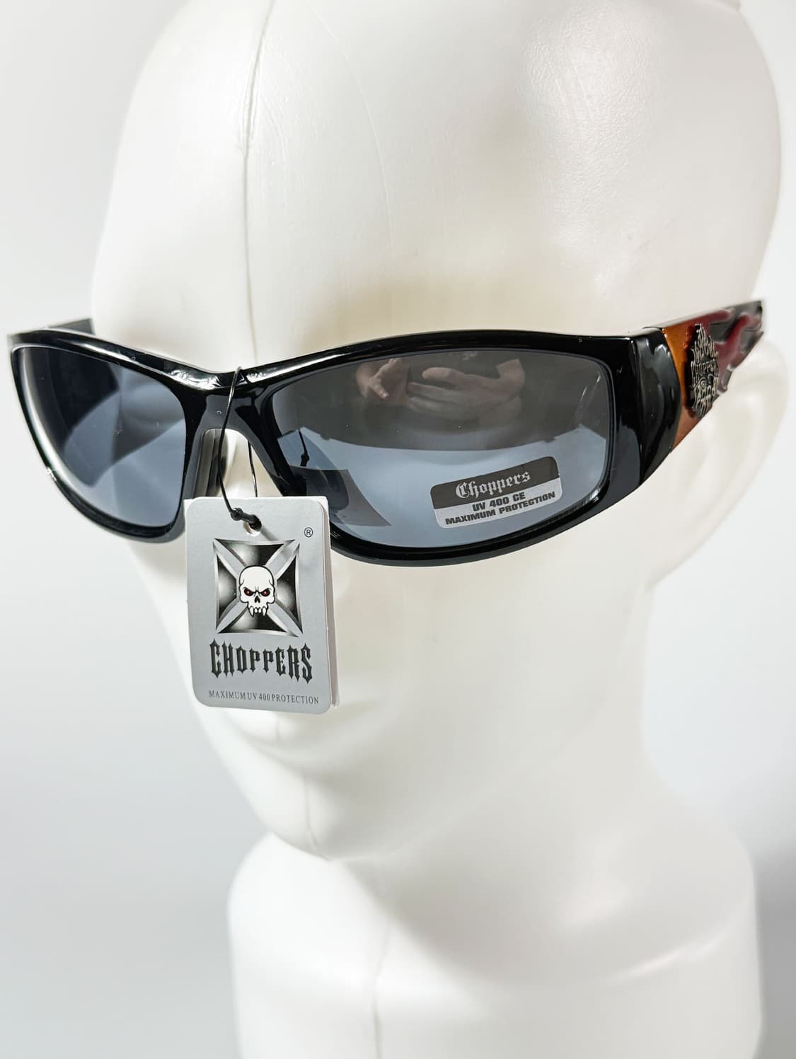 CHOPPERS 랩어라운드 스포티 바이커 빈티지 선글라스 상품이미지8