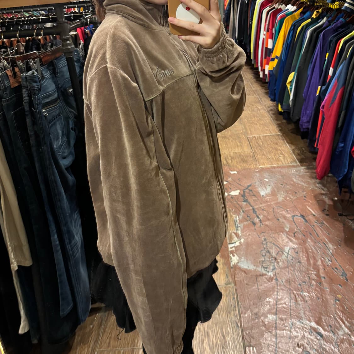 [Hi] 푸마 브라운 벨벳 져지 상품이미지3