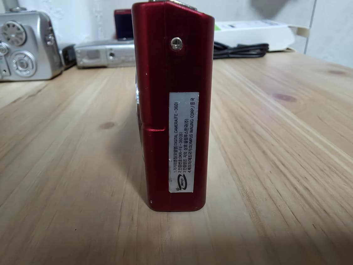 올림푸스 FE-360 빈티지 디지털카메라(하자) 상품이미지3