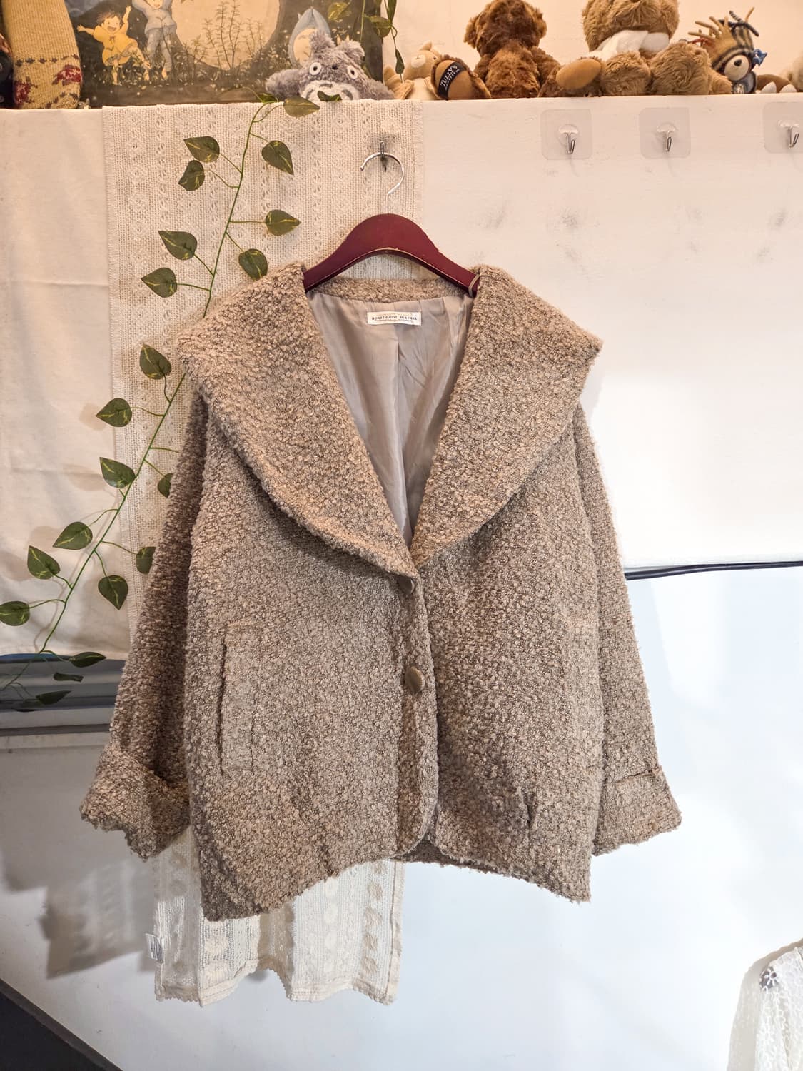 빅카라 부클 코트 상품이미지1