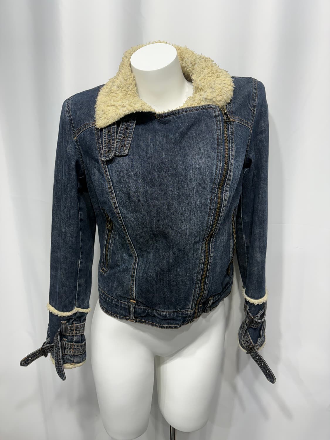 🎸쉬어링 스타일 데님 자켓🎸 상품이미지7
