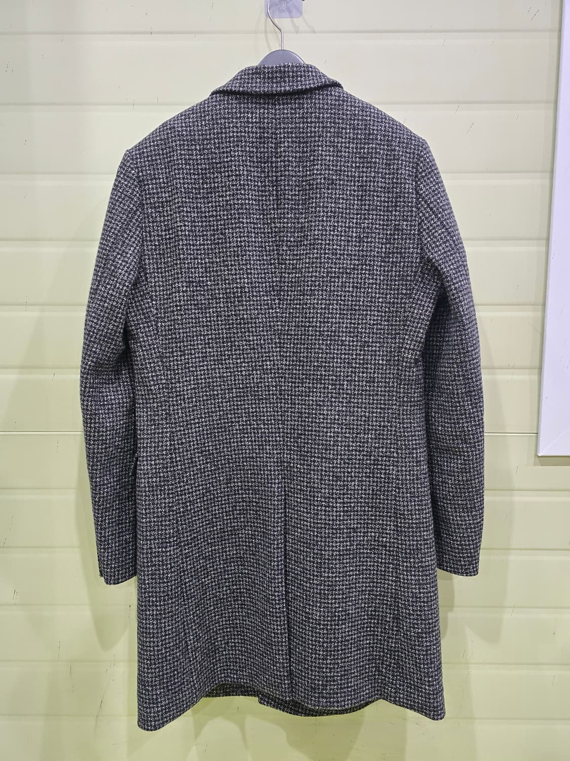 남성 헤링본 모직 코트 100 상품이미지7