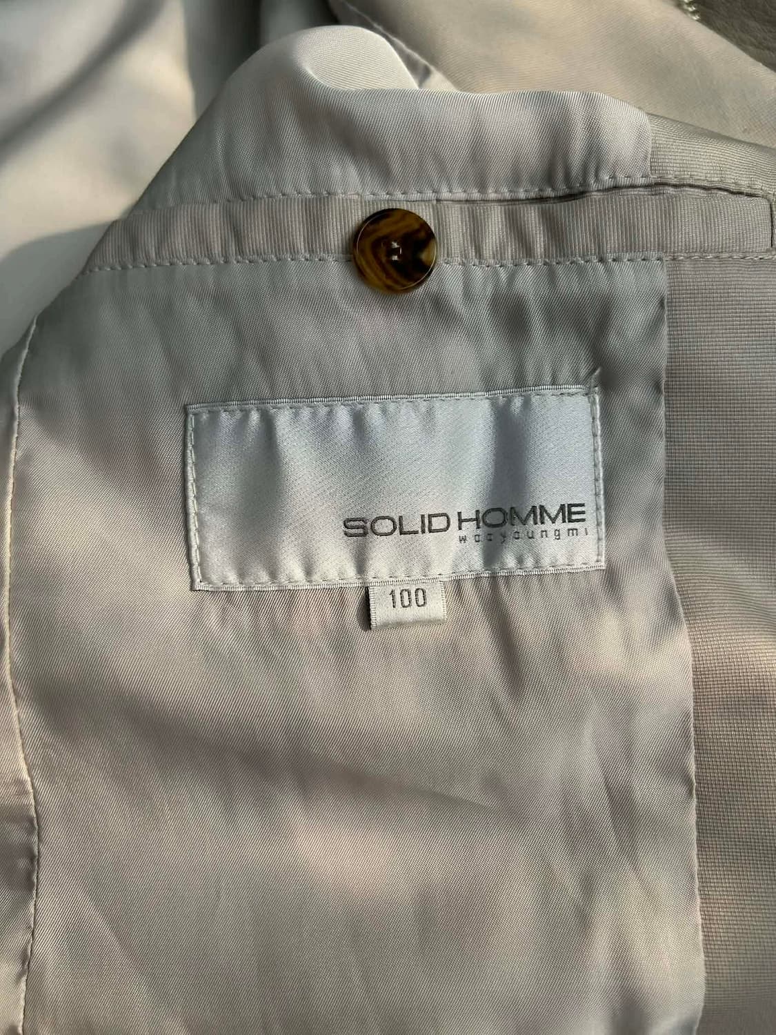 [100] 솔리드옴므 램스킨 멀티포켓 테크웨어 집업 자켓 상품이미지6