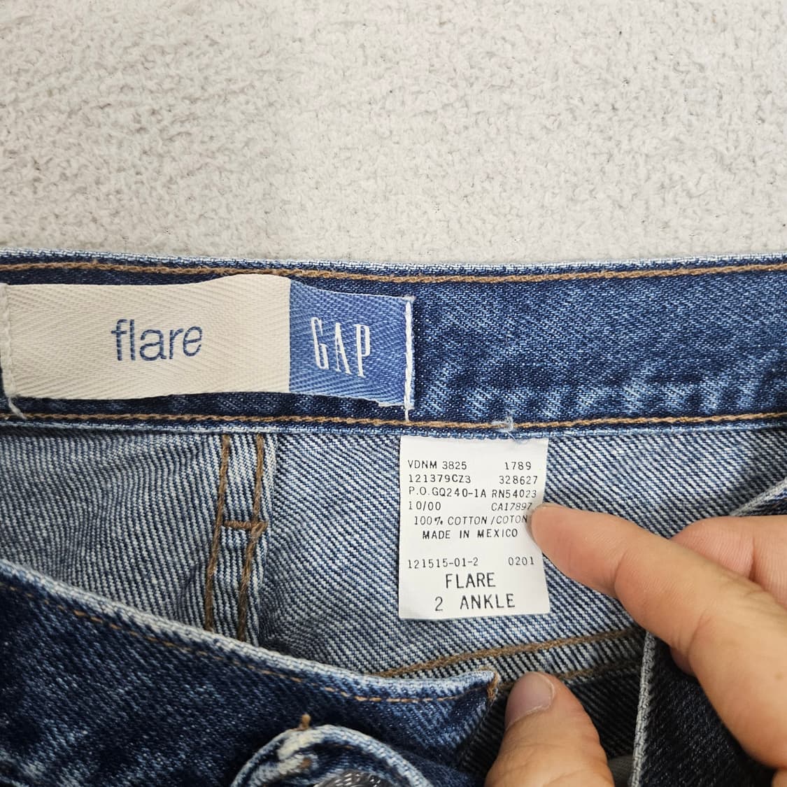 00s GAP 플레어진 데님 상품이미지6