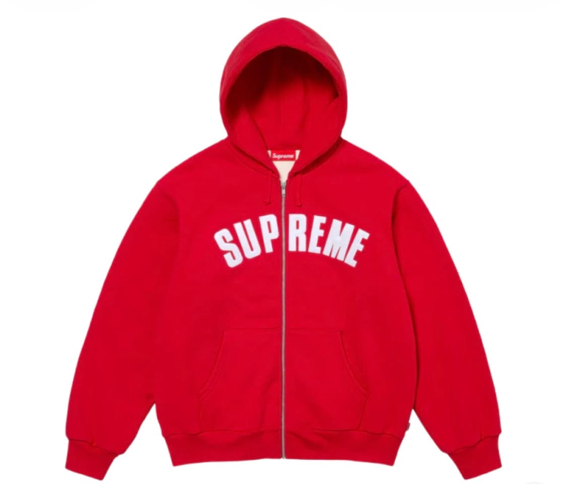 슈프림 아크 써멀 라인드 집업 후드 상품이미지1
