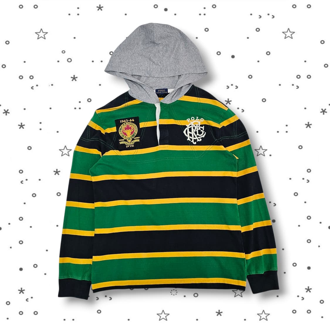 L POLO 폴로 랄프로렌 럭비 후드 상품이미지1