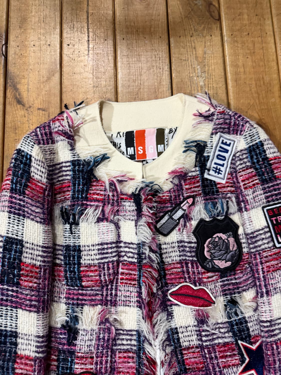 Msgm 트위드자켓 상품이미지3