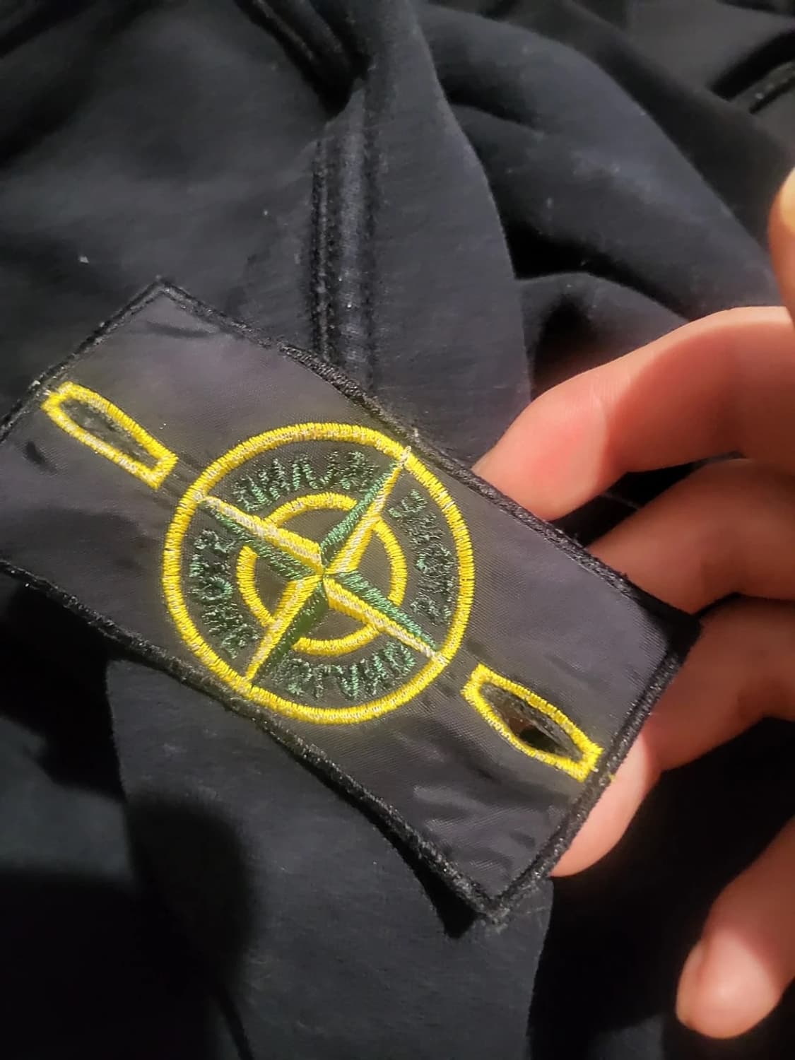 스톤아일랜드 맨투맨 블랙 상품이미지2