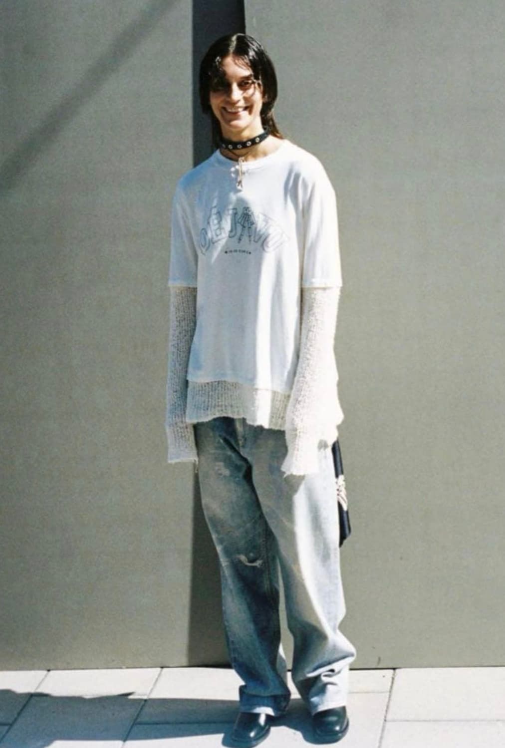 Our Legacy 아워레가시 믹스 롱슬리브 티 상품이미지2