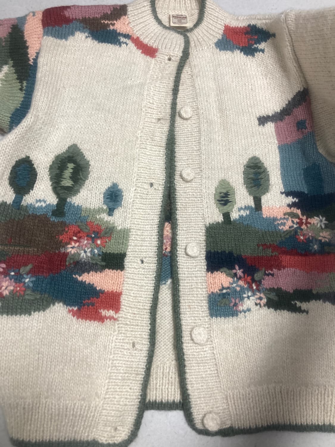 sirogojno 핸드메이드 코위찬 니트 가디건 M 상품이미지2