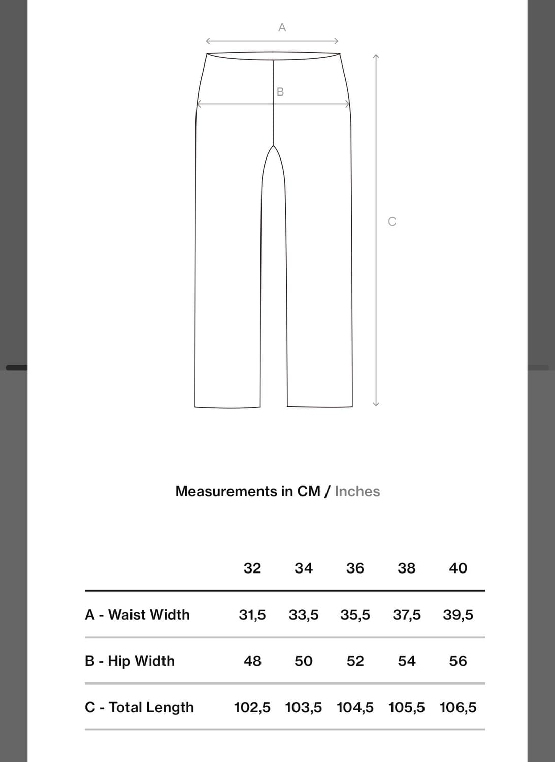 [34,36,38]기마구아스 Tyler 트랙 팬츠/그레이 상품이미지10