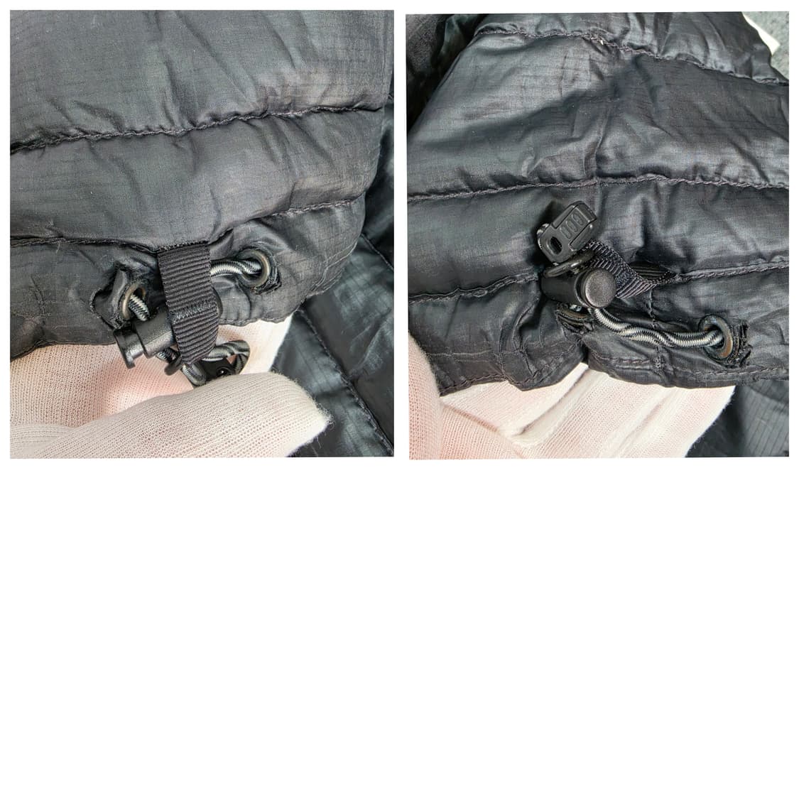 마운틴 하드웨어 다운 후드 패딩 자켓 집업 점퍼 100 L 사이즈 상품이미지7