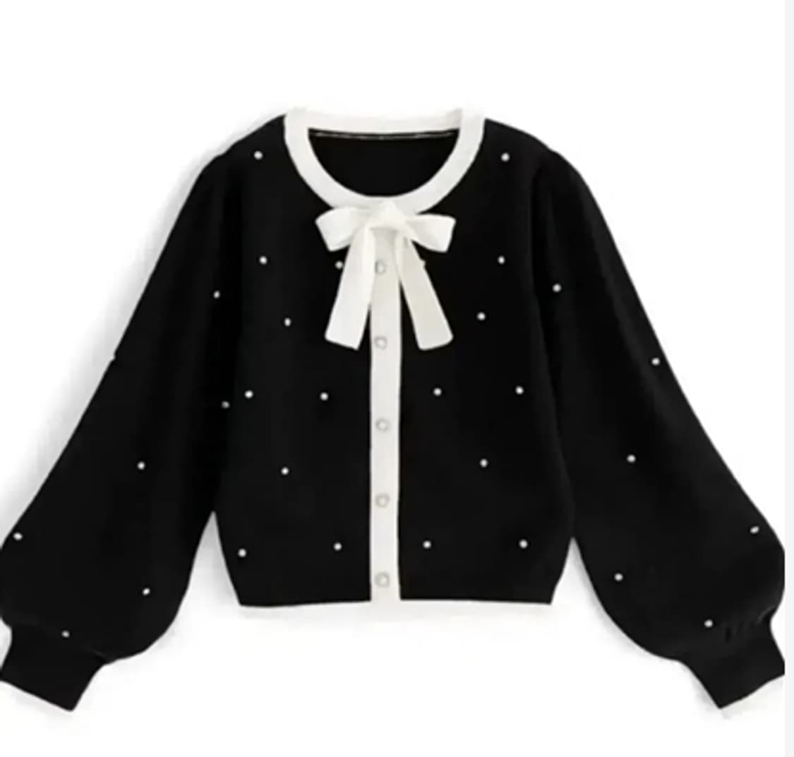 Grl 그레일 큐빅 니트 블랙 스나계 양산형 지뢰계 양지뢰 빈티지 stc 상품이미지1