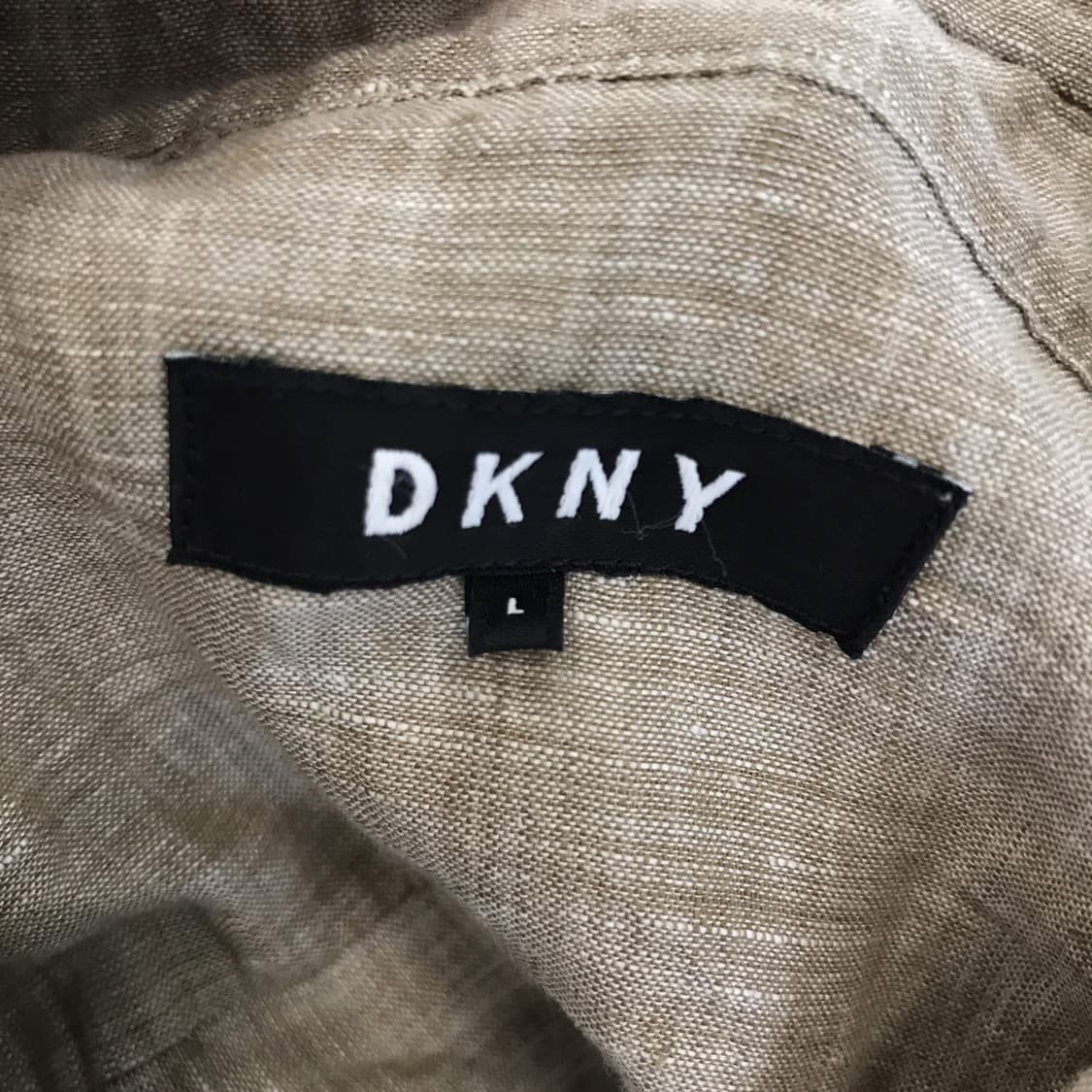 DKNY 국내판 프리미엄 린넨100 셔츠 [남성105] 상품이미지5
