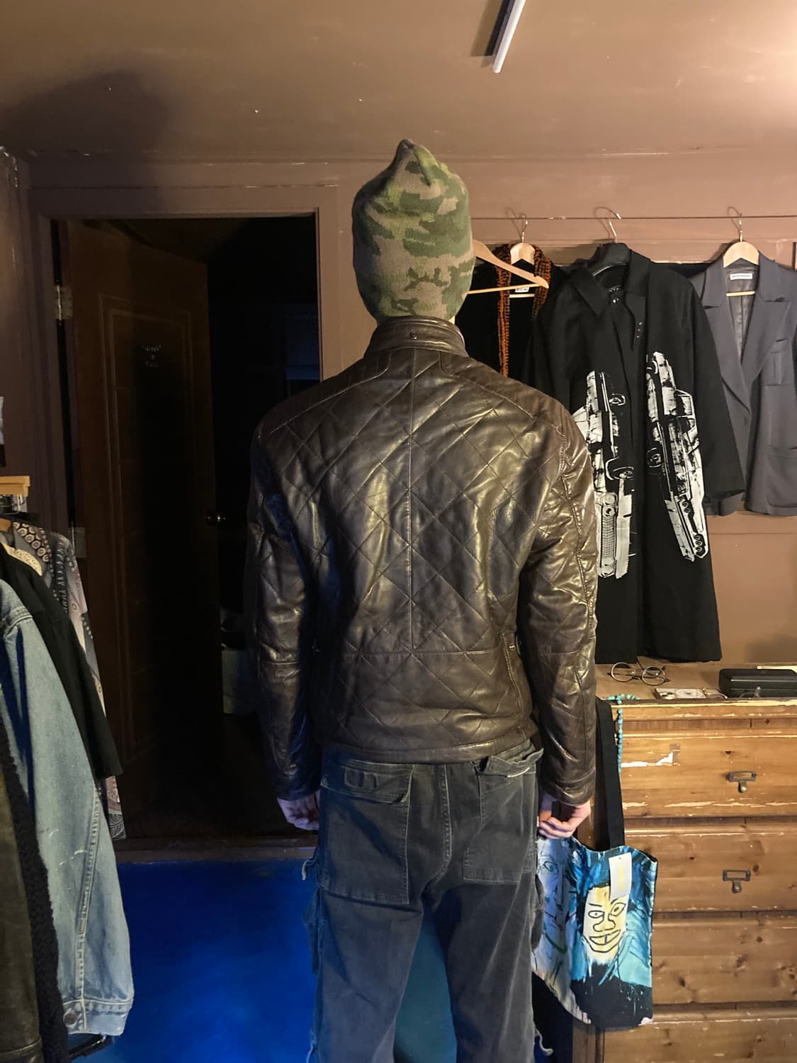 MASSIMO DUTTI LAMBSKIN QUILTING JACKET 상품이미지3