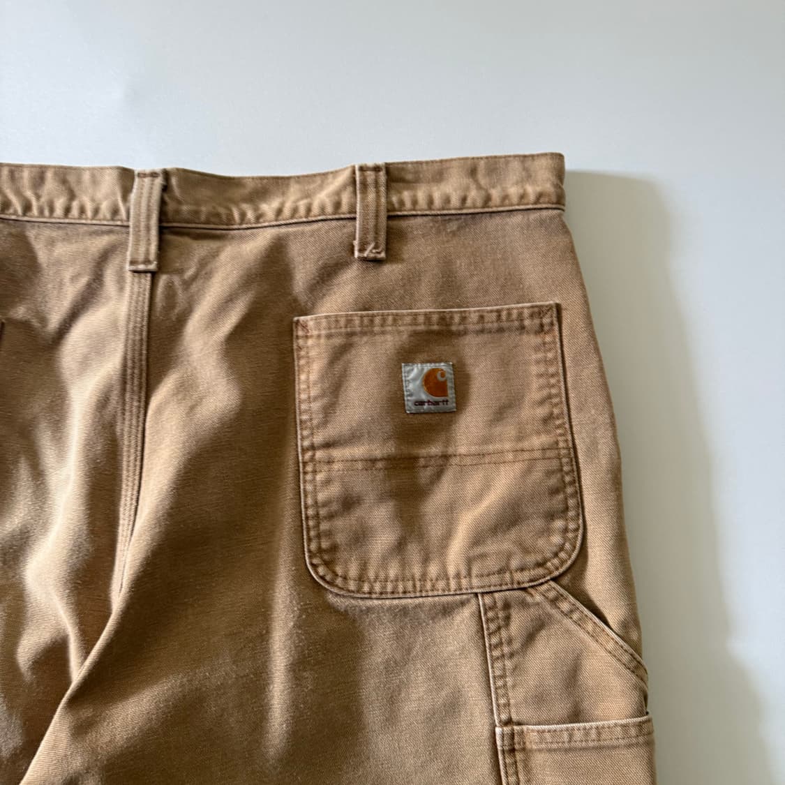 (os) Carhartt 칼하트 캔버스 카펜터 반바지 쇼츠 상품이미지9