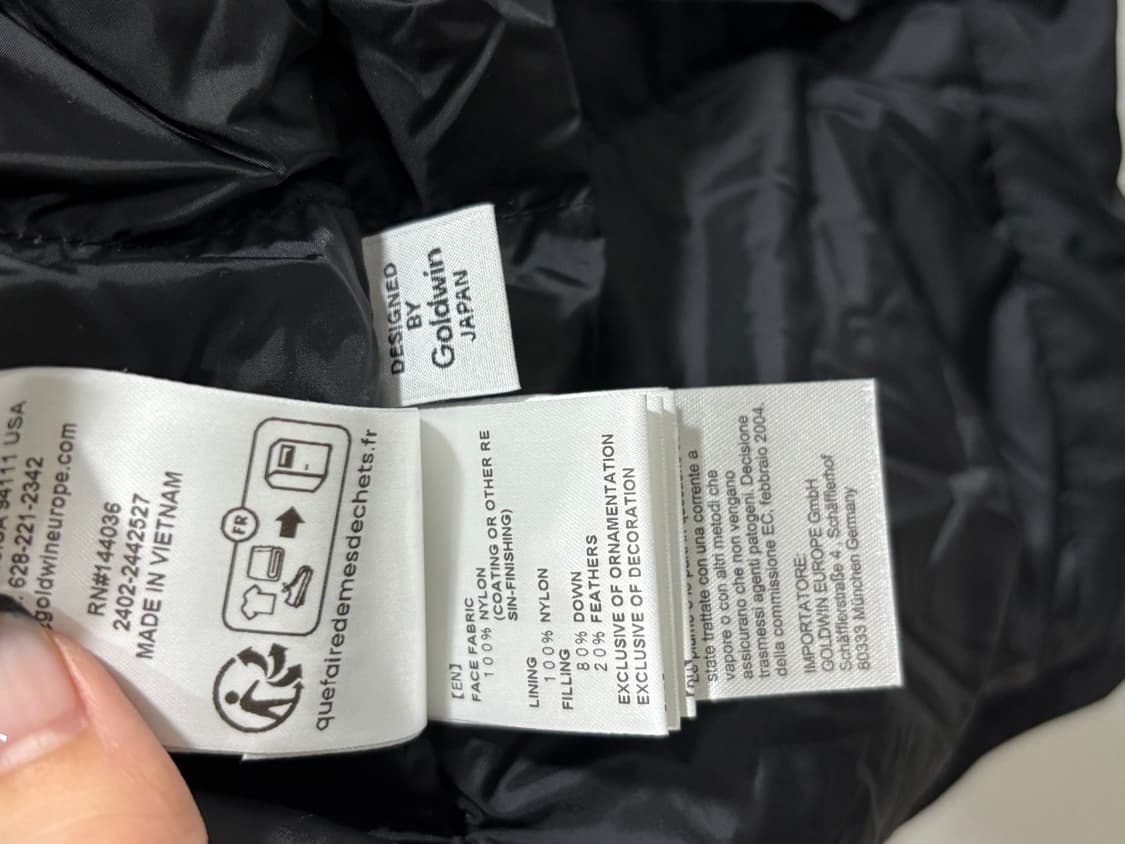 골드윈 24FW 브이넥 봄버자켓 상품이미지5