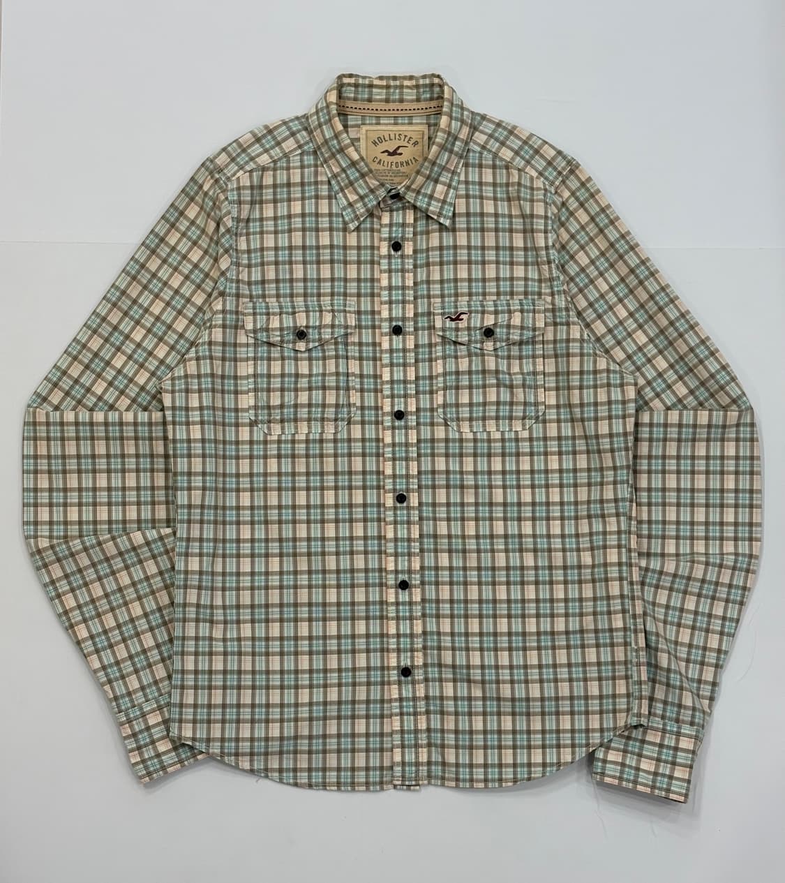 홀리스터 웨스턴 체크 셔츠 상품이미지1