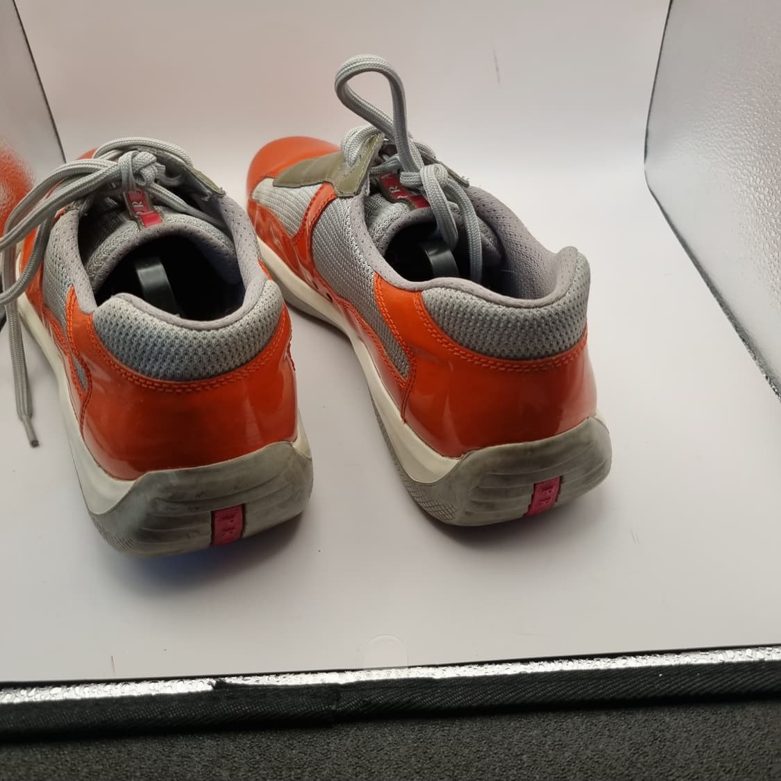 프라다 아메리칸컵 슈즈  오렌지 11.5 상품이미지7