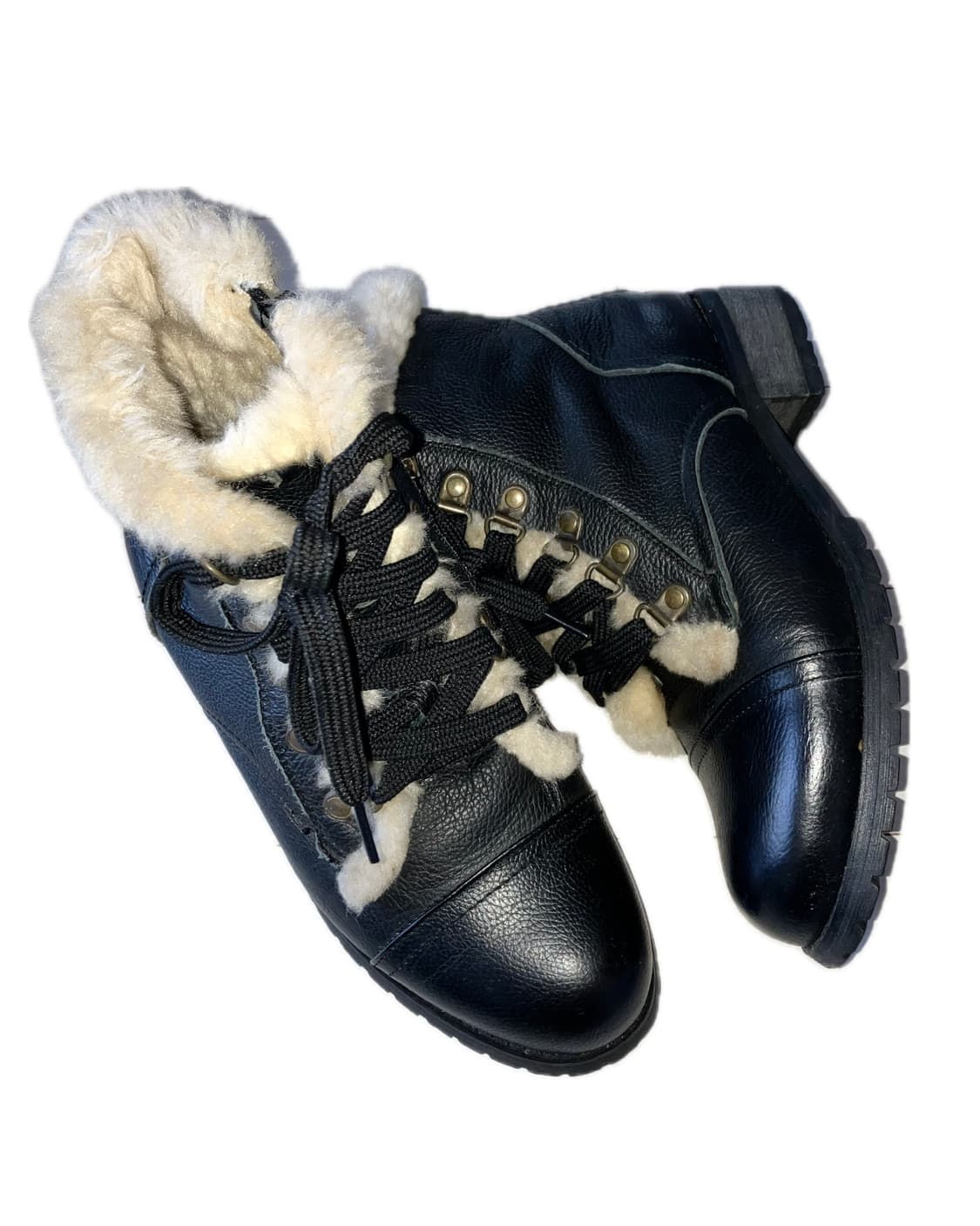 Ivory Fur detail boots 상품이미지2