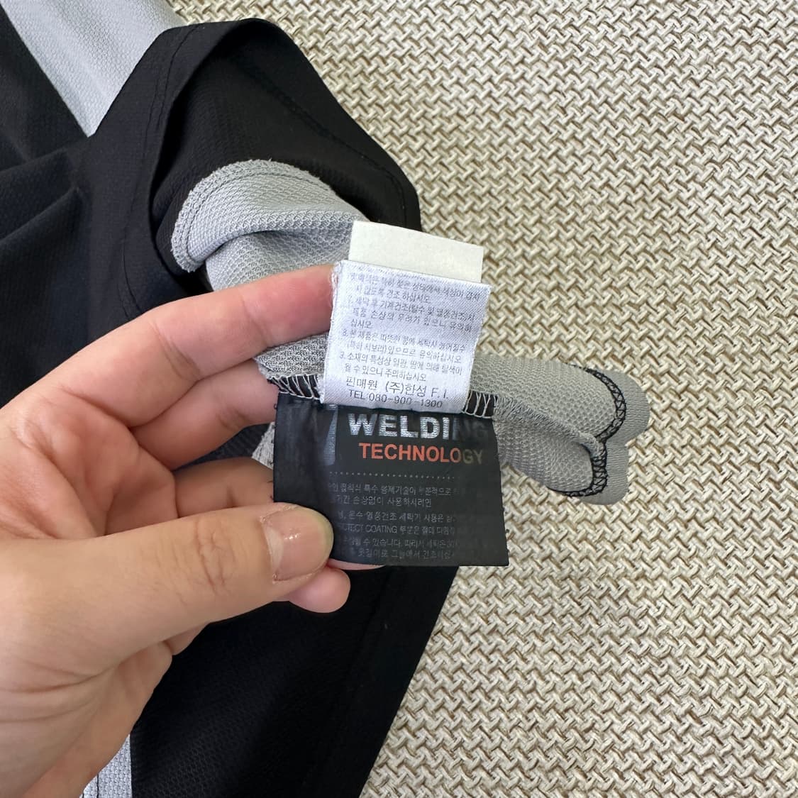 105 반집업 반팔 티 0427D 상품이미지3