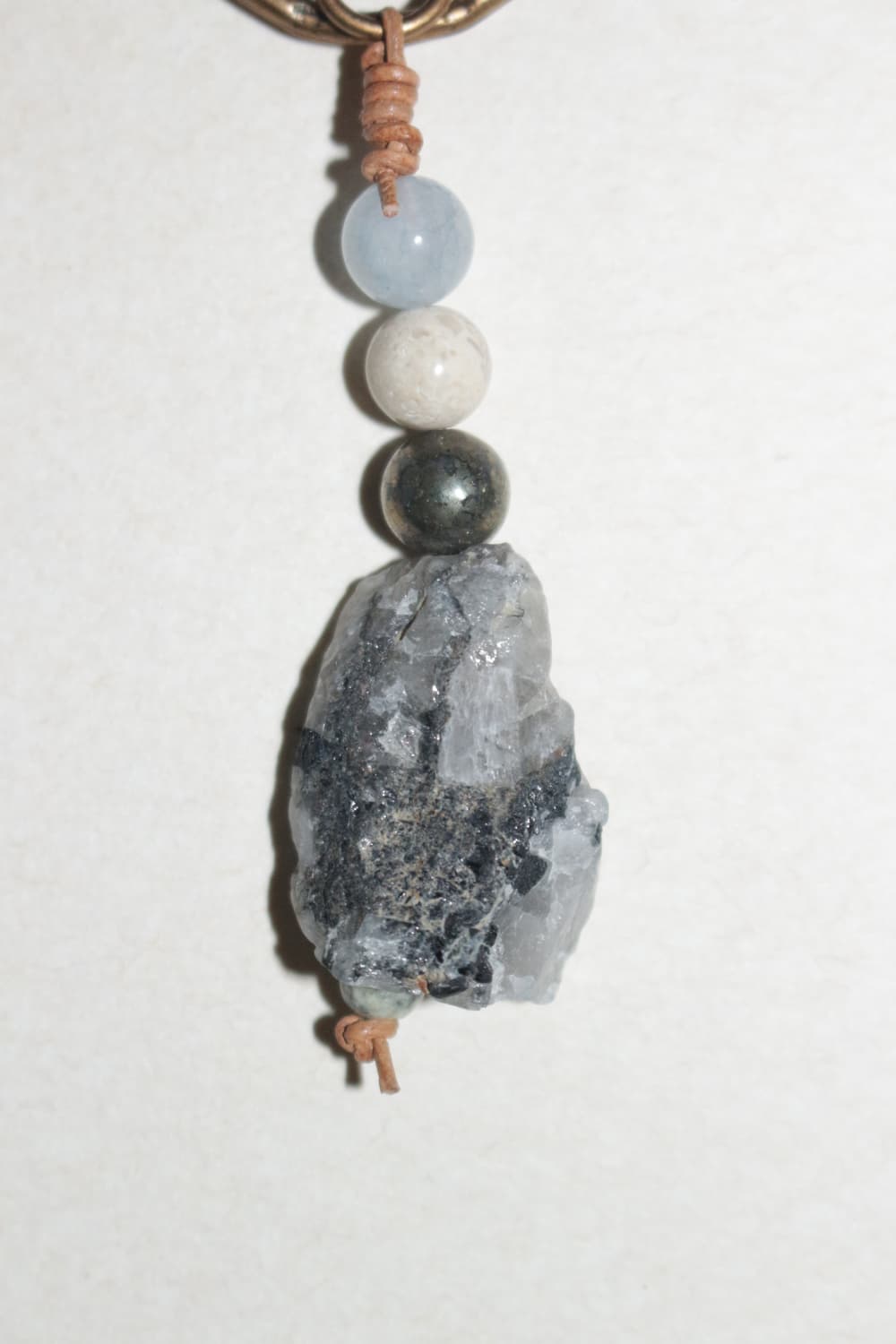 석영-아쿠아마린 열쇠고리 상품이미지2